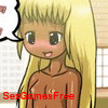 This is a really strange sex game. The character, named Ami, looks like a shemale and she just calls worms to go into her testicles to help her cum! Have fun!