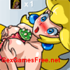 Watch this guy get a nice tit fuck from this horny Princess! Keep suggesting these funny sex games!